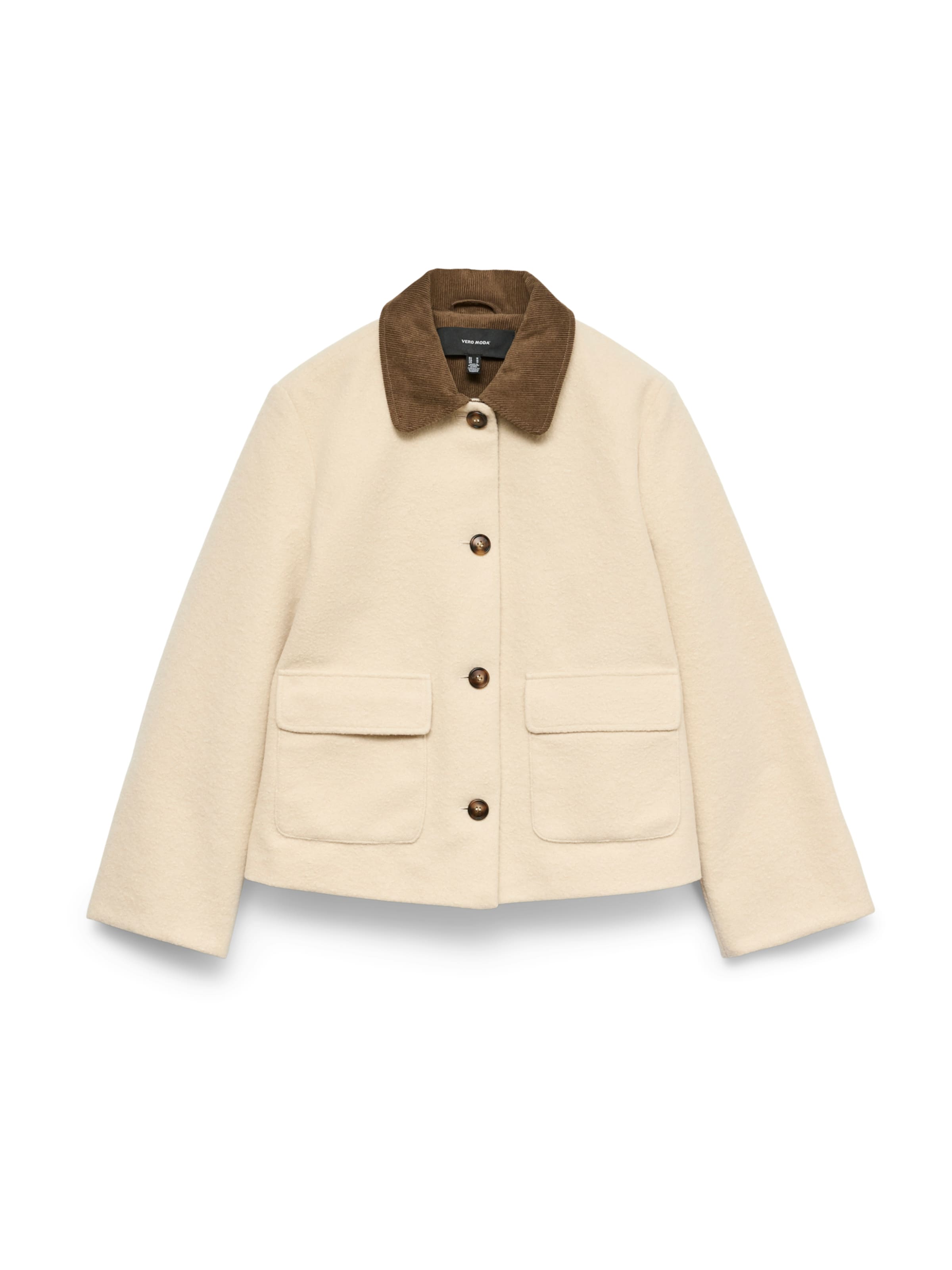 VERO MODAPrijelazna jakna 'VMFlorence' - bež boja: prednji dio
