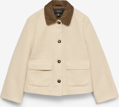 VERO MODA Välikausitakki 'VMFlorence' värissä kerma / ruskea, Tuotenäkymä