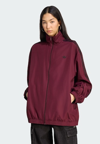 ADIDAS ORIGINALS Overgangsjakke 'Firebird Adilenium' i rød: forside