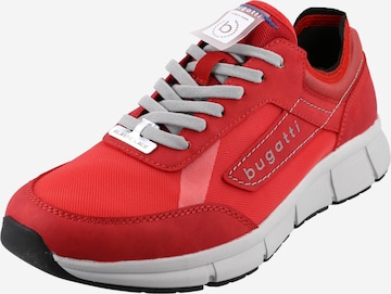 bugatti Sneakers laag 'Cutter' in Rood: voorkant