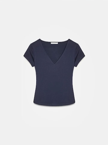 Dilvin Top in Blue: front
