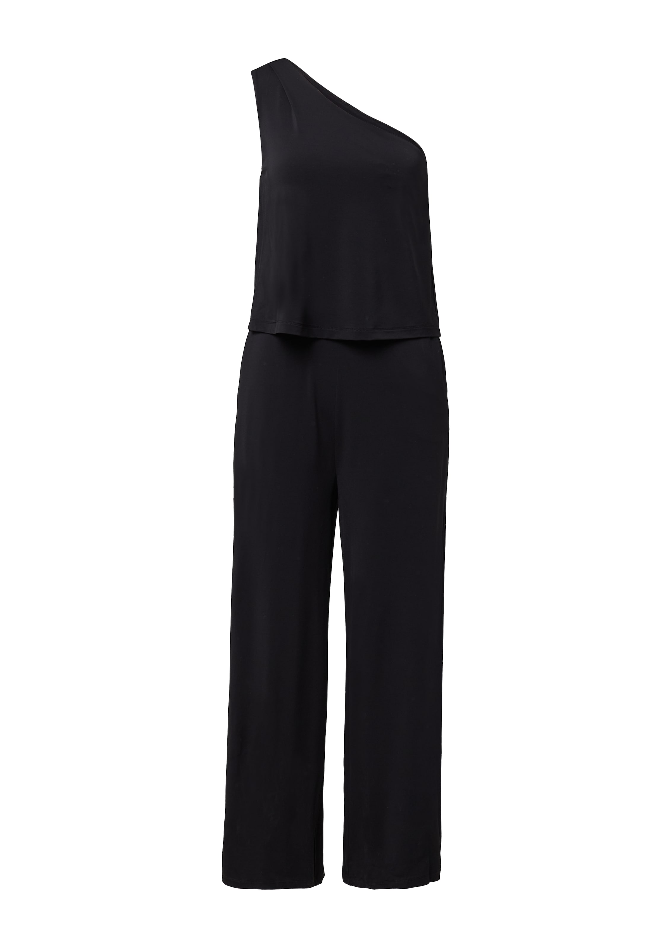 COMMA Jumpsuit in Zwart: voorkant