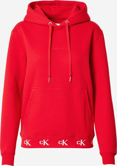 Calvin Klein Jeans Sweater majica u crvena / bijela, Pregled proizvoda
