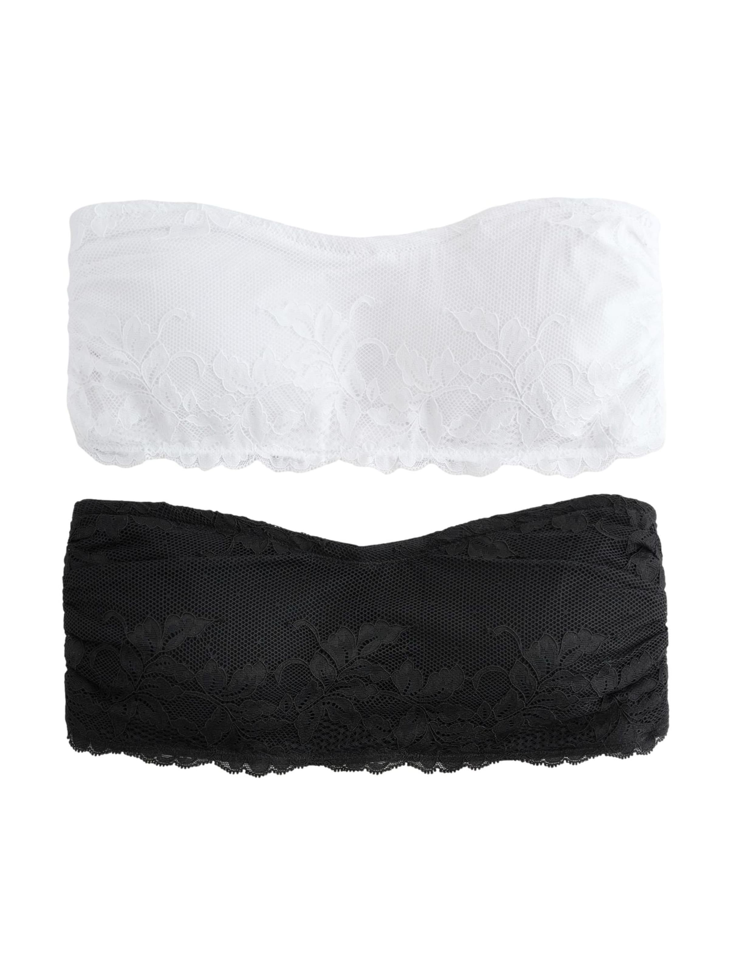 Fascia Reggiseno di Next in nero: frontale