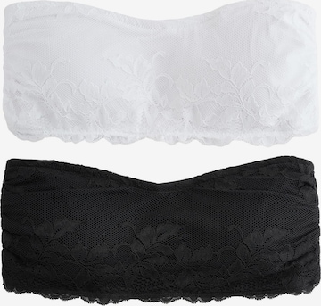 Next Bandeau Rintaliivi värissä musta: etupuoli
