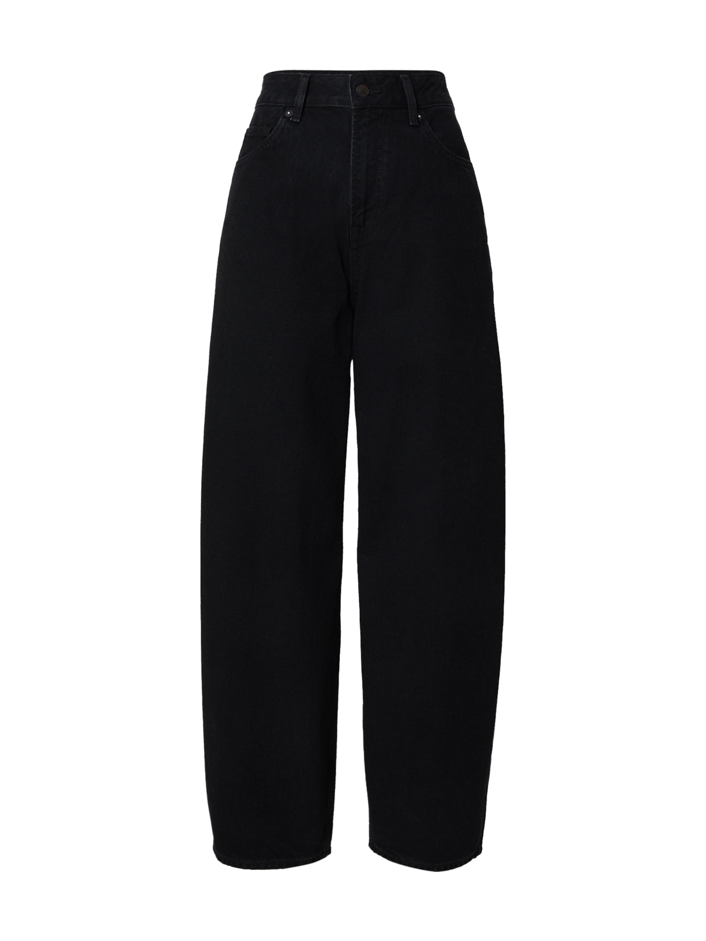 Kings Of Indigo Loosefit Τζιν 'LEILA' σε μαύρο: μπροστά