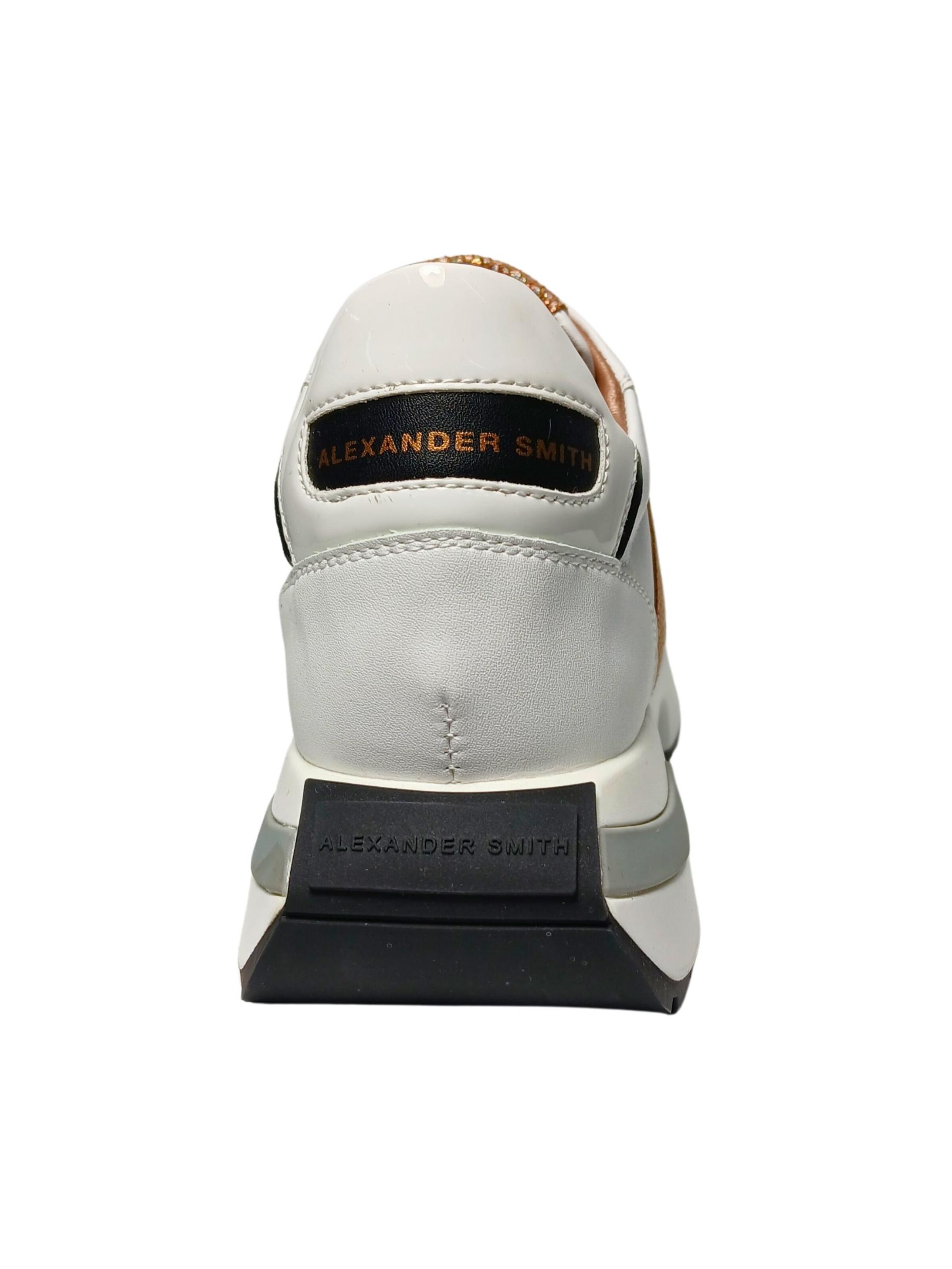 Alexander Smith Platform trainers in White