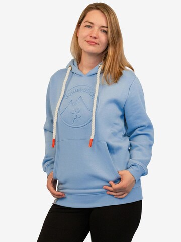 Gipfelglück Sweatshirt 'Mirka' in Blue