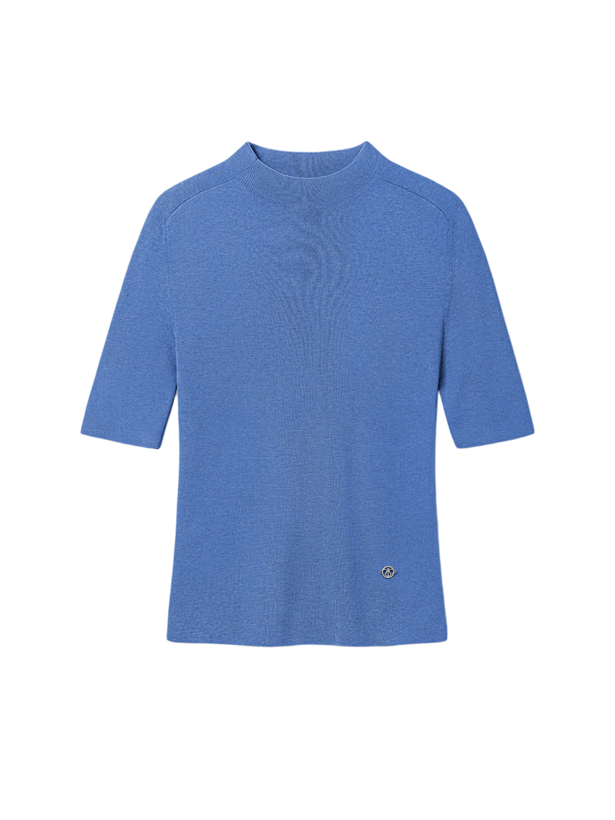 Lilysilk - Camiseta tradicional en azul: frente