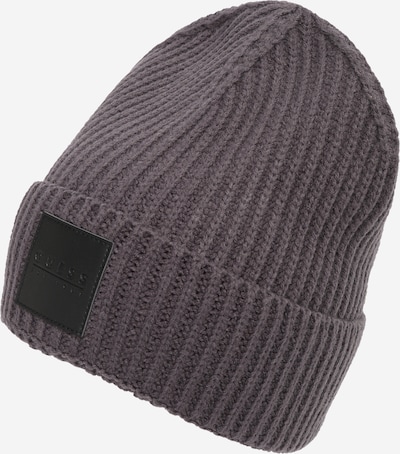 GUESS Bonnet en taupe / noir, Vue avec produit