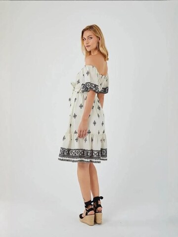 MixRay - Vestido de verão em bege