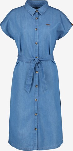 Alife and Kickin Košilové šaty 'Maeve' – modrá: přední strana