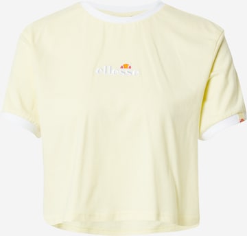 ELLESSE Shirt in Geel: voorkant