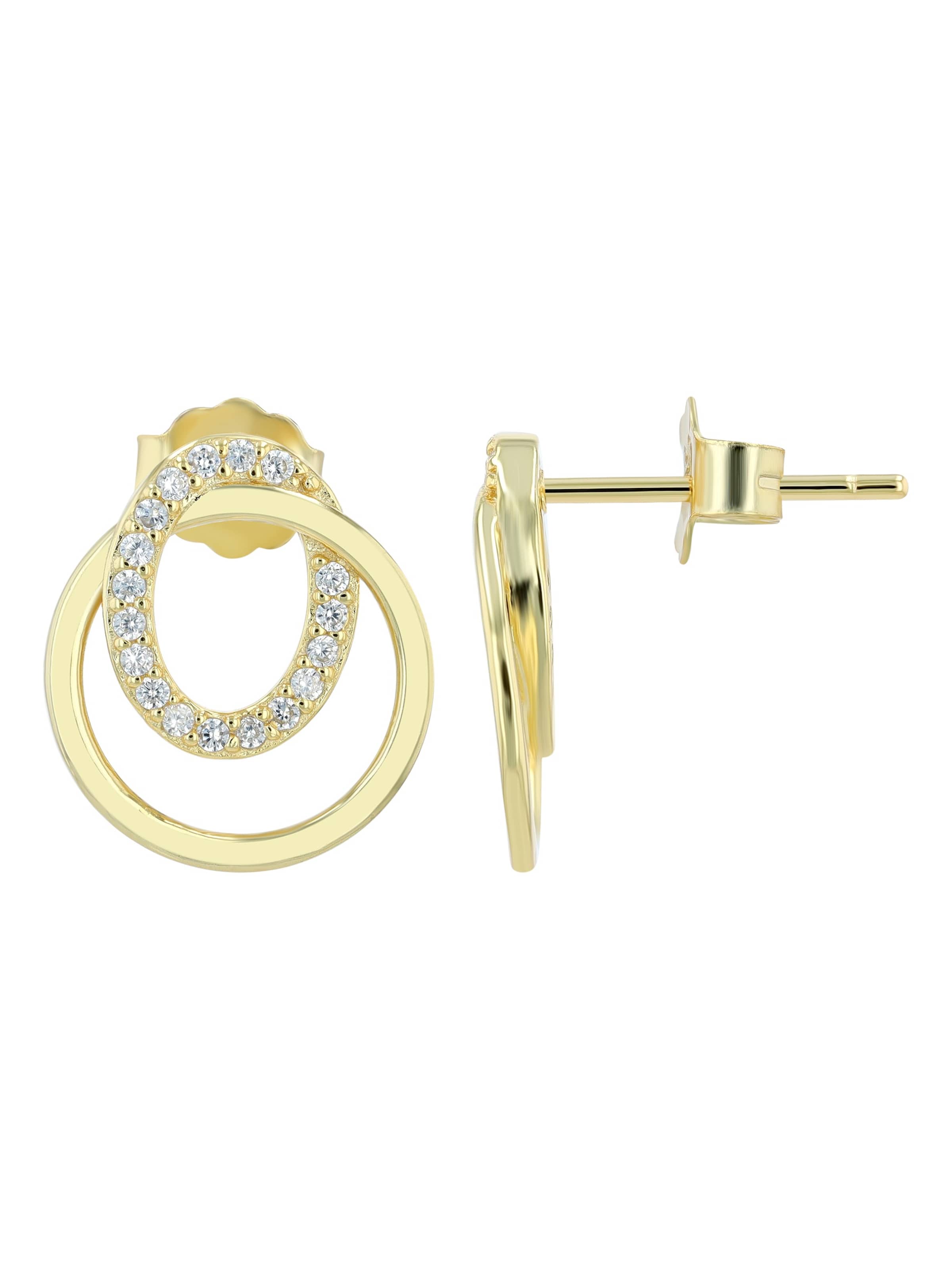 Akzent Earrings 'langlebig' in Gold