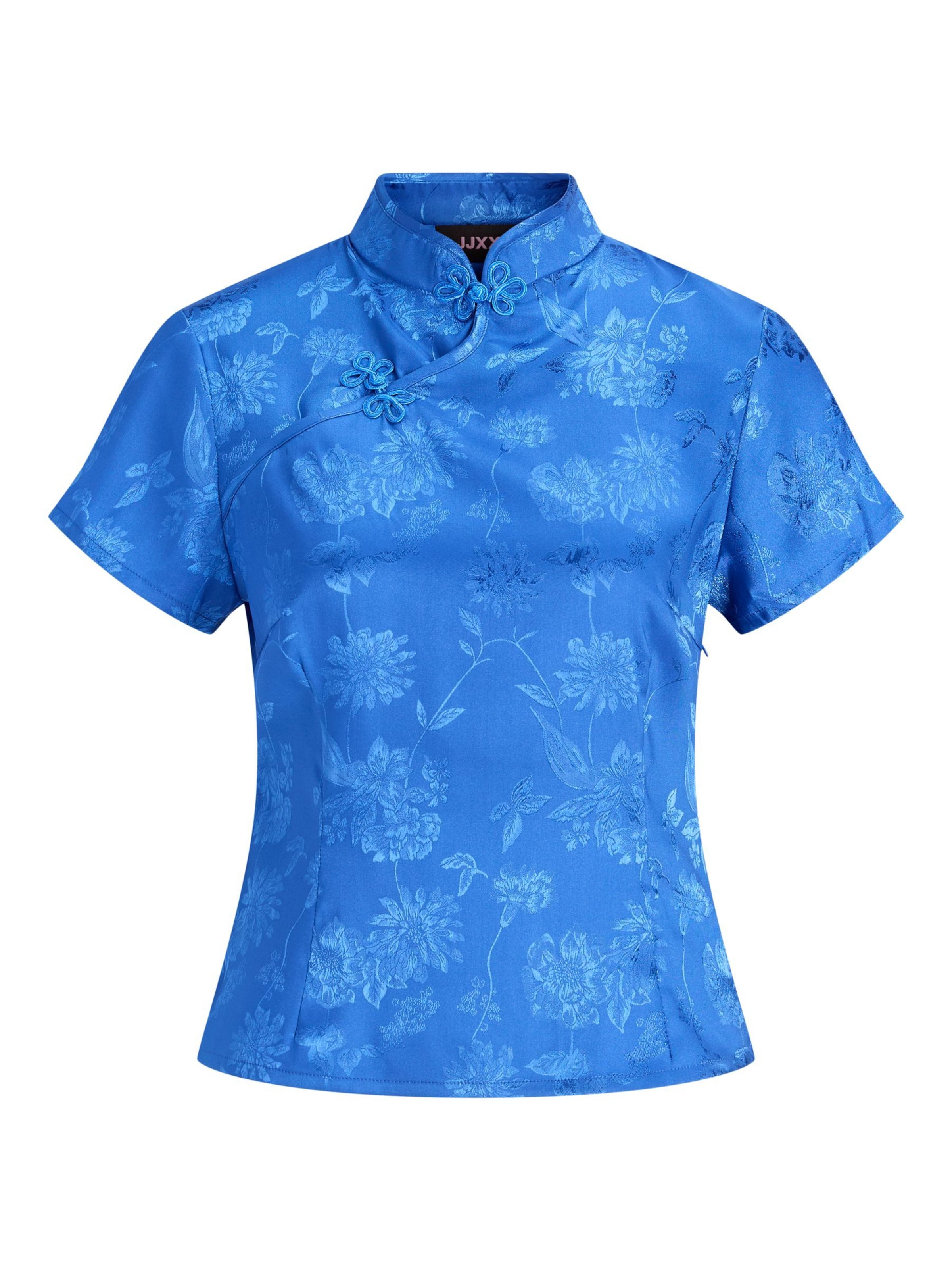 JJXX - Top en azul: frente