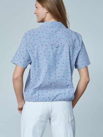 SISTERS POINT Blouse 'GUFO' in Blauw