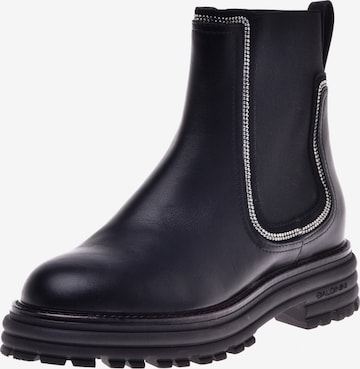 Baldinini Chelsea Boots in Black: front