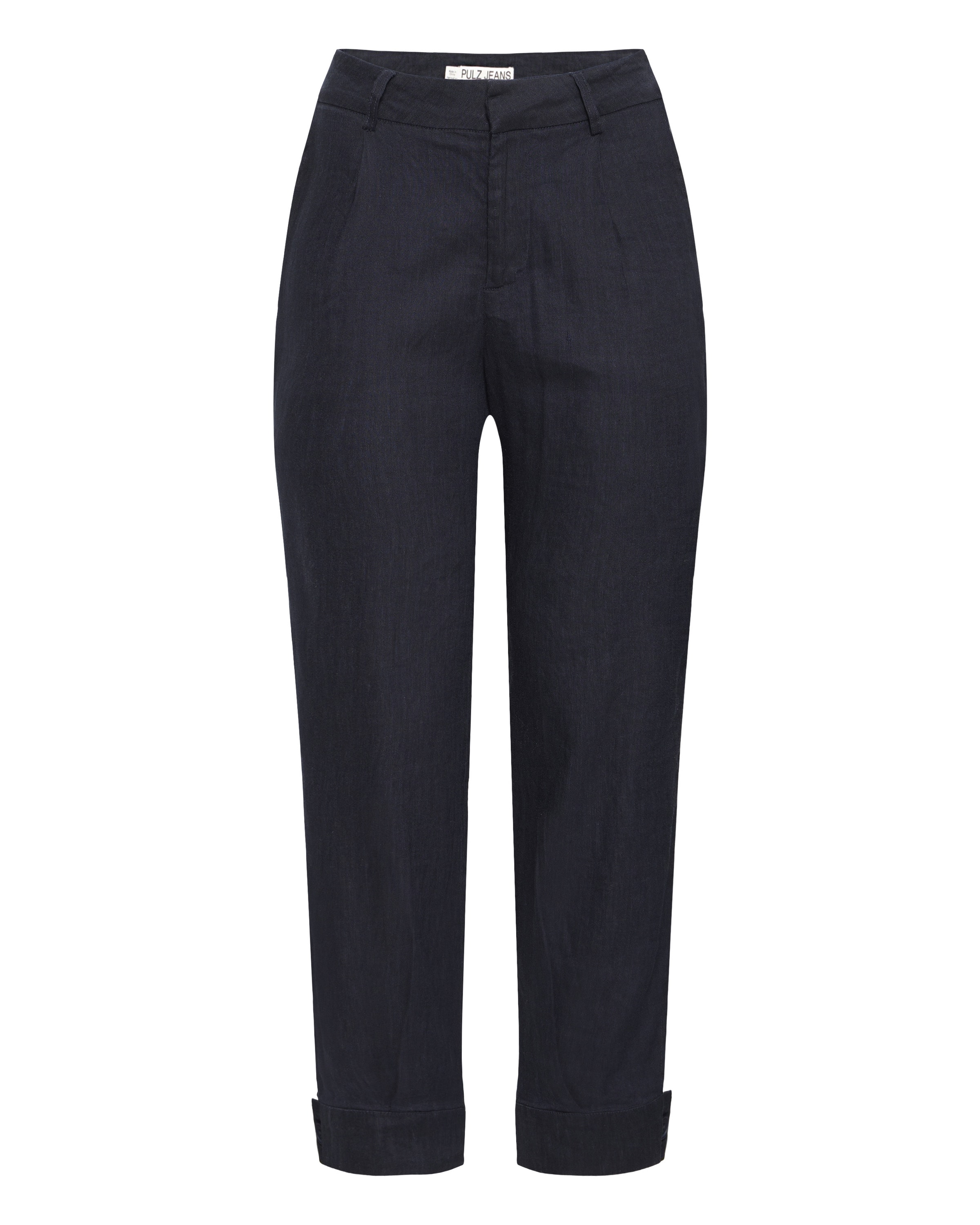 Pantalon à pince 'LUCA' Pulz en bleu : devant
