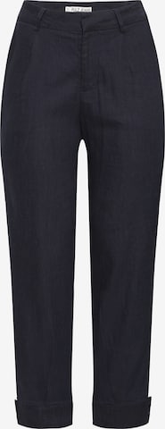 Pantalon à pince 'LUCA' Pulz en bleu : devant