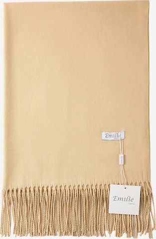 Emilie collection Sjaal 'Pashmina scarf' in Beige: voorkant