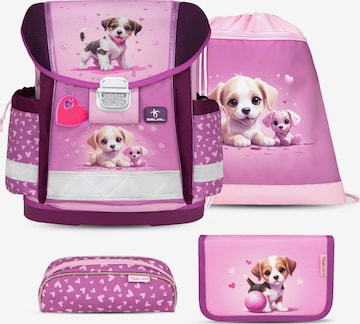 Belmil Backpack in Purple: front