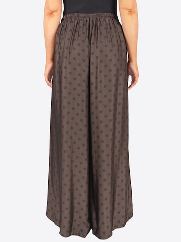 Wide Leg Pantalon 'Catarina' Seasons of April en marron
