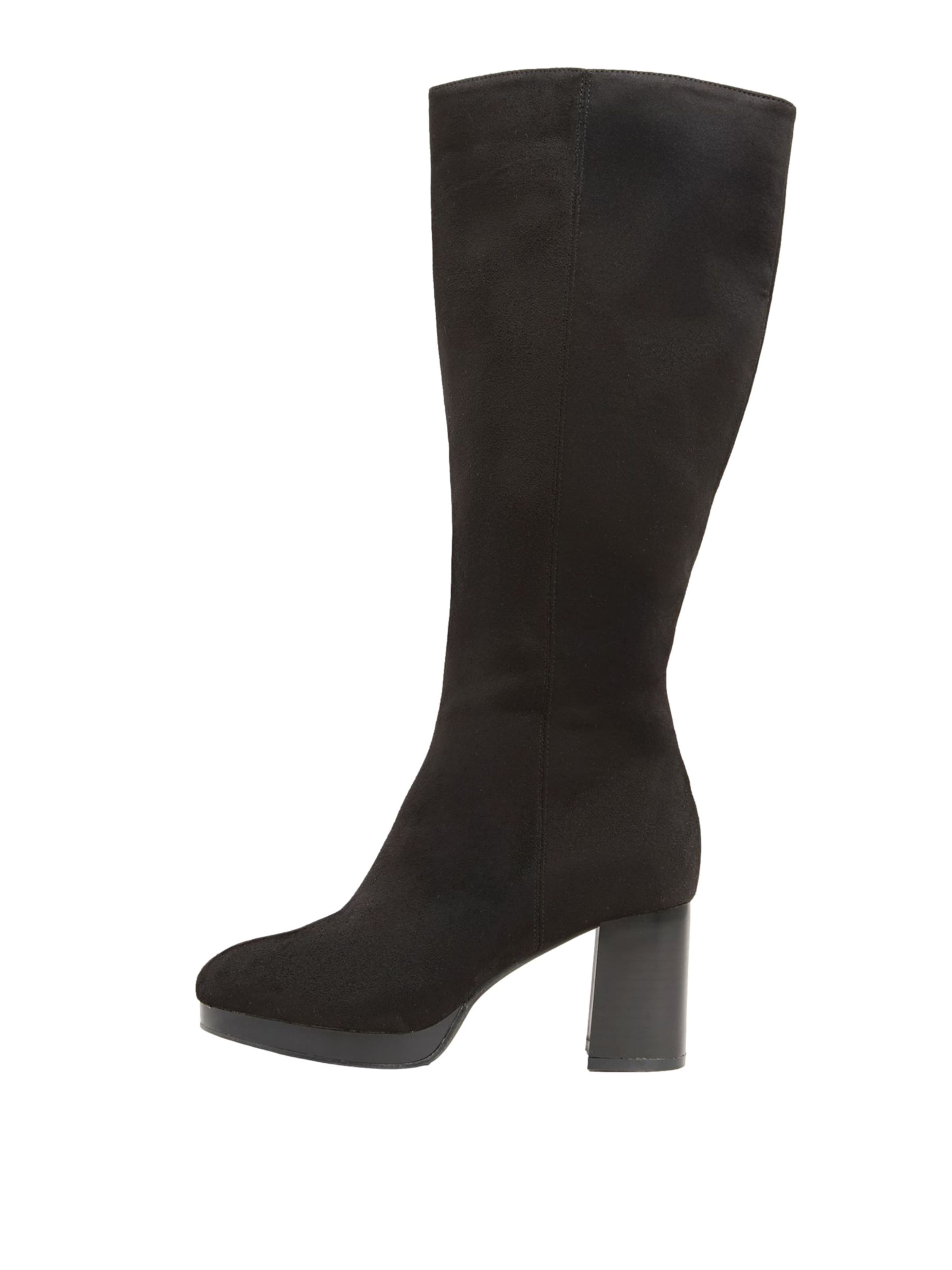 Cizme de la Friends Like These pe negru: față
