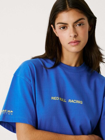 Red Bull Racing x Pepe Jeans T-Shirt 'Club 2' in Blau