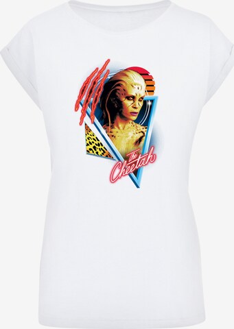 T-shirt 'DC Comics Wonder Woman 84 Retro Cheetah' F4NT4STIC en blanc : devant