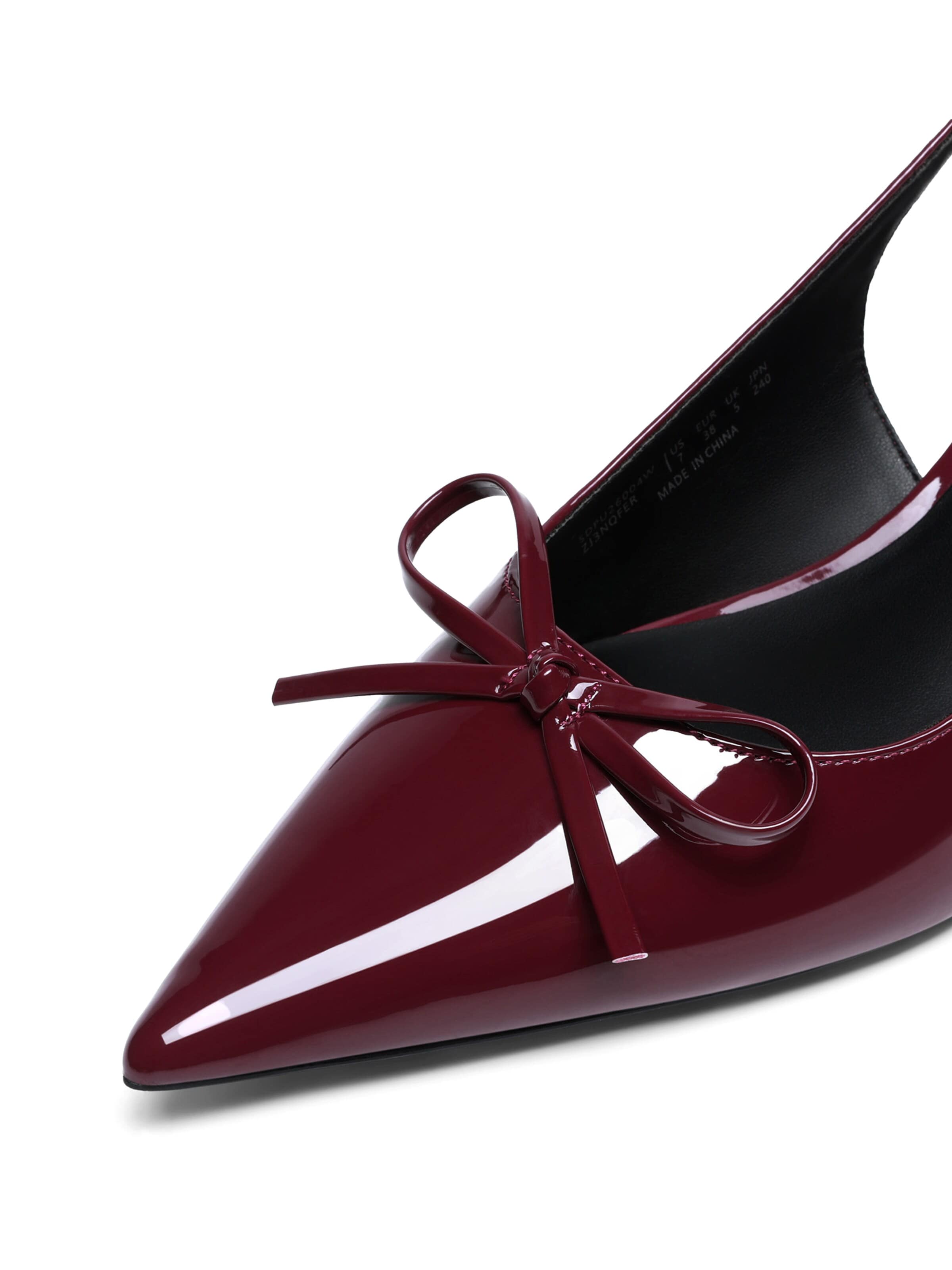 Décolleté sling di Dream Pairs in rosso