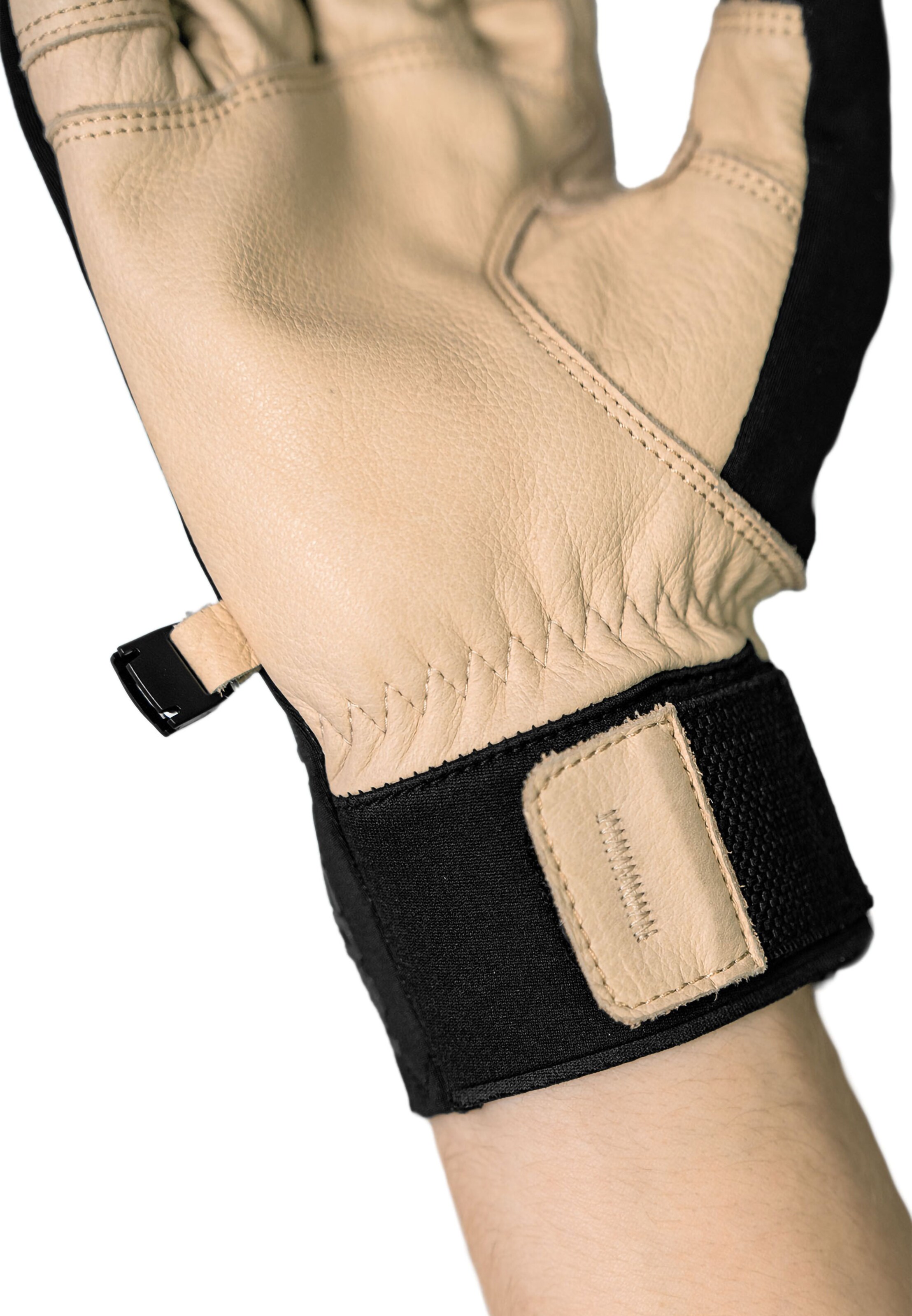 REUSCH Full finger gloves 'Track-X TOUCH-TEC' in Beige