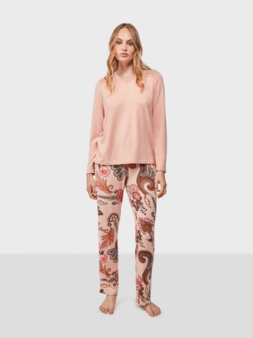 Gisela Pyjama 'Set' in Oranje: voorkant