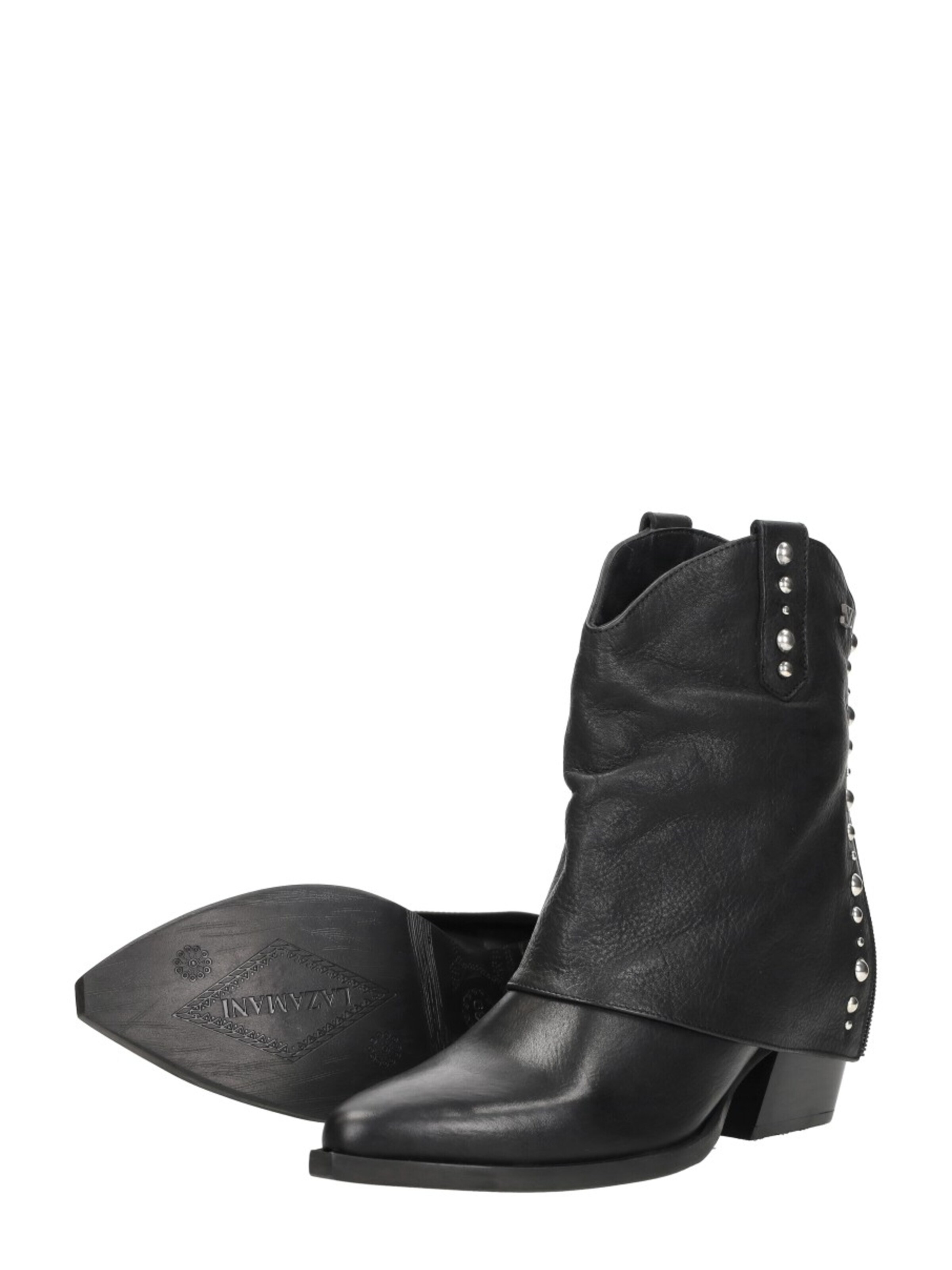 LAZAMANI Boots 'Yara' in Zwart