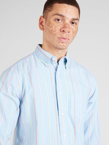 GANT Regular fit Overhemd in Blauw