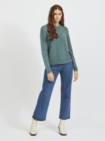 VILA Sweater 'Sofia' in Blue