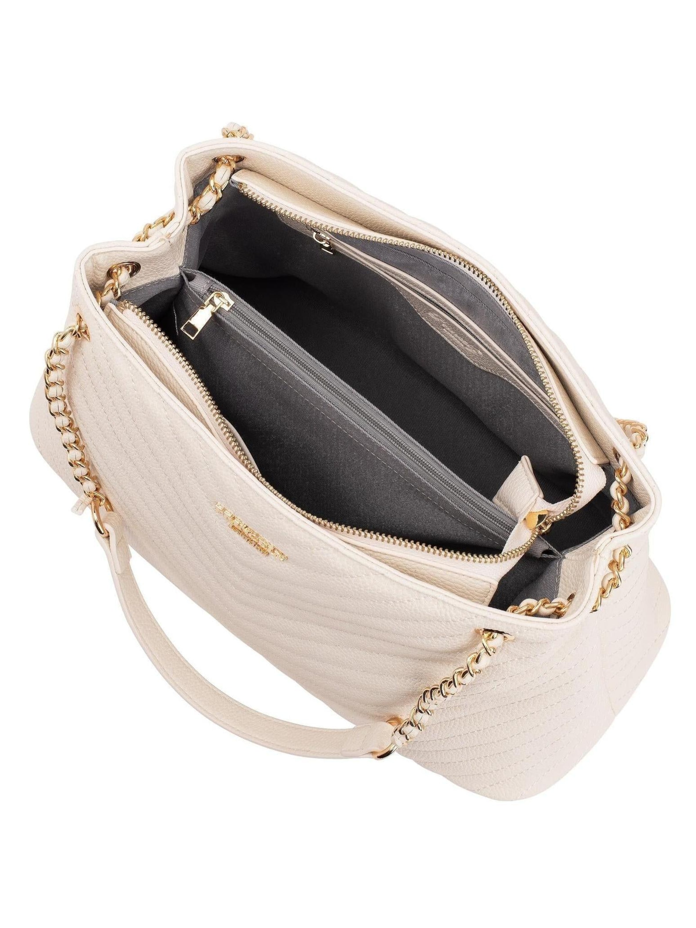 Princely London - Bolso de mano 'Nina' en blanco