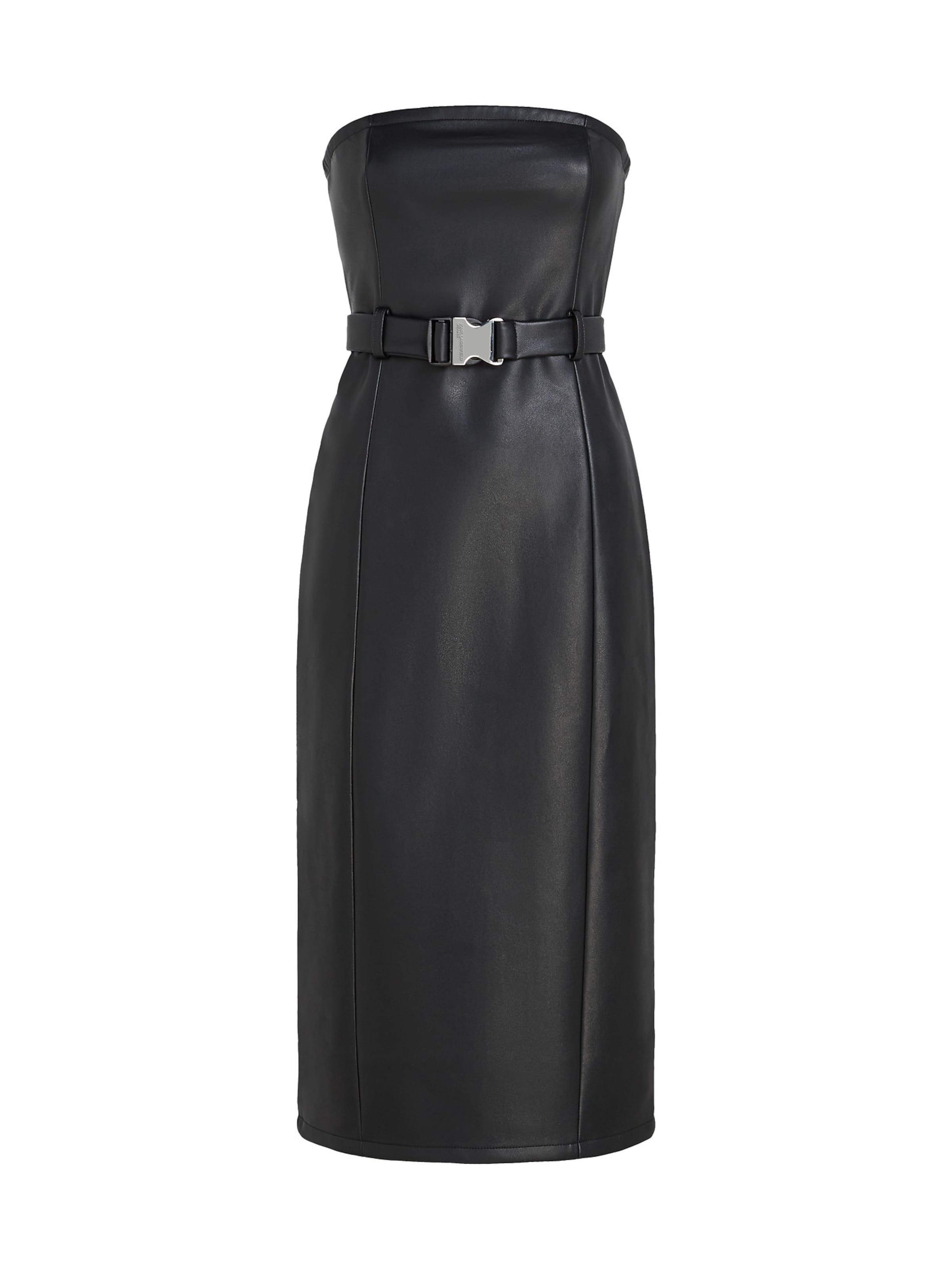 KARL LAGERFELD JEANS - Vestido em preto: frente