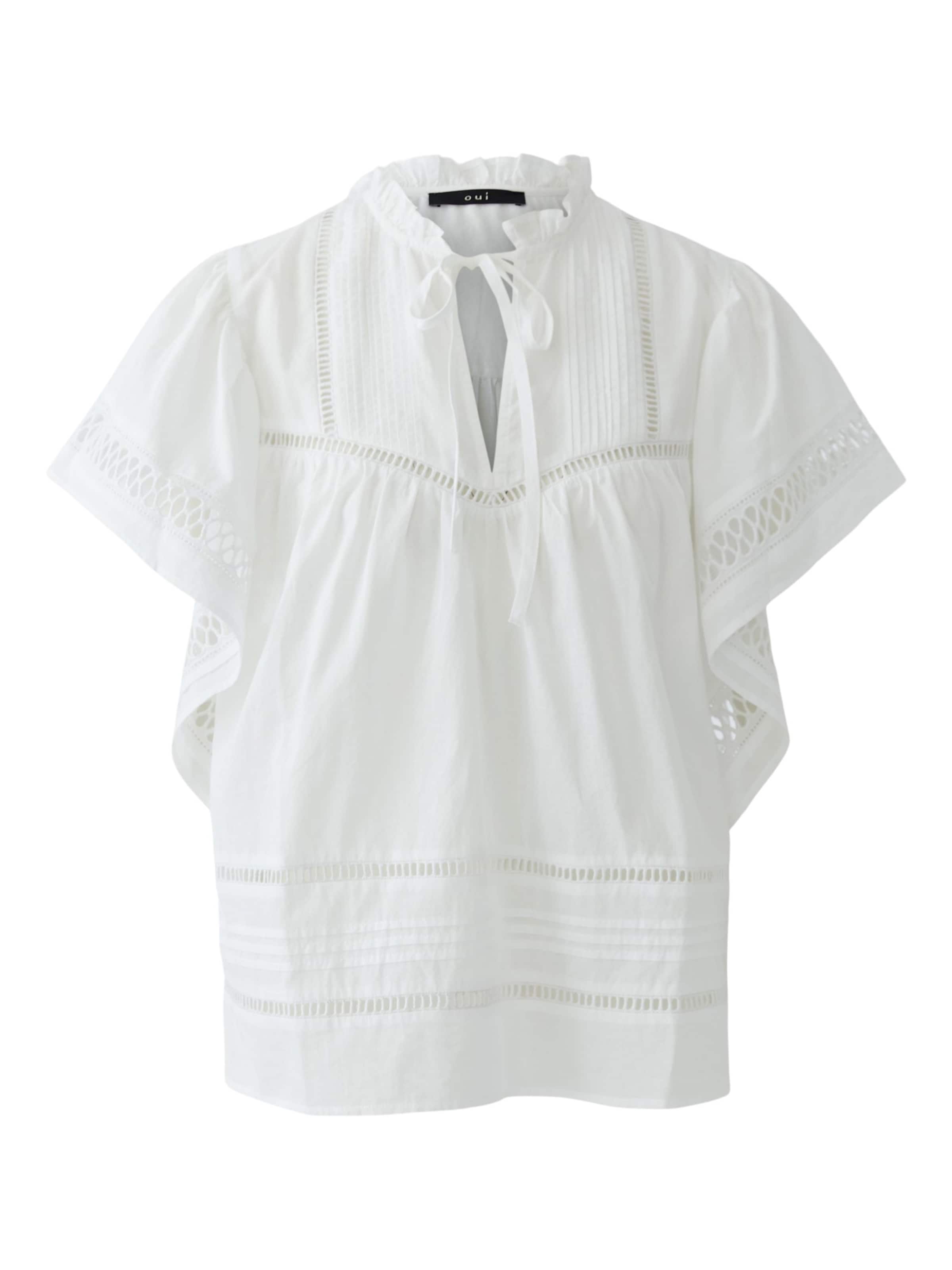 OUI Bluse in Weiß: Vorderseite