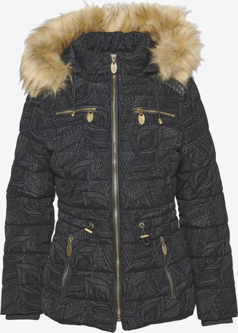 KOROSHI Winterjacke in Schwarz: predná strana