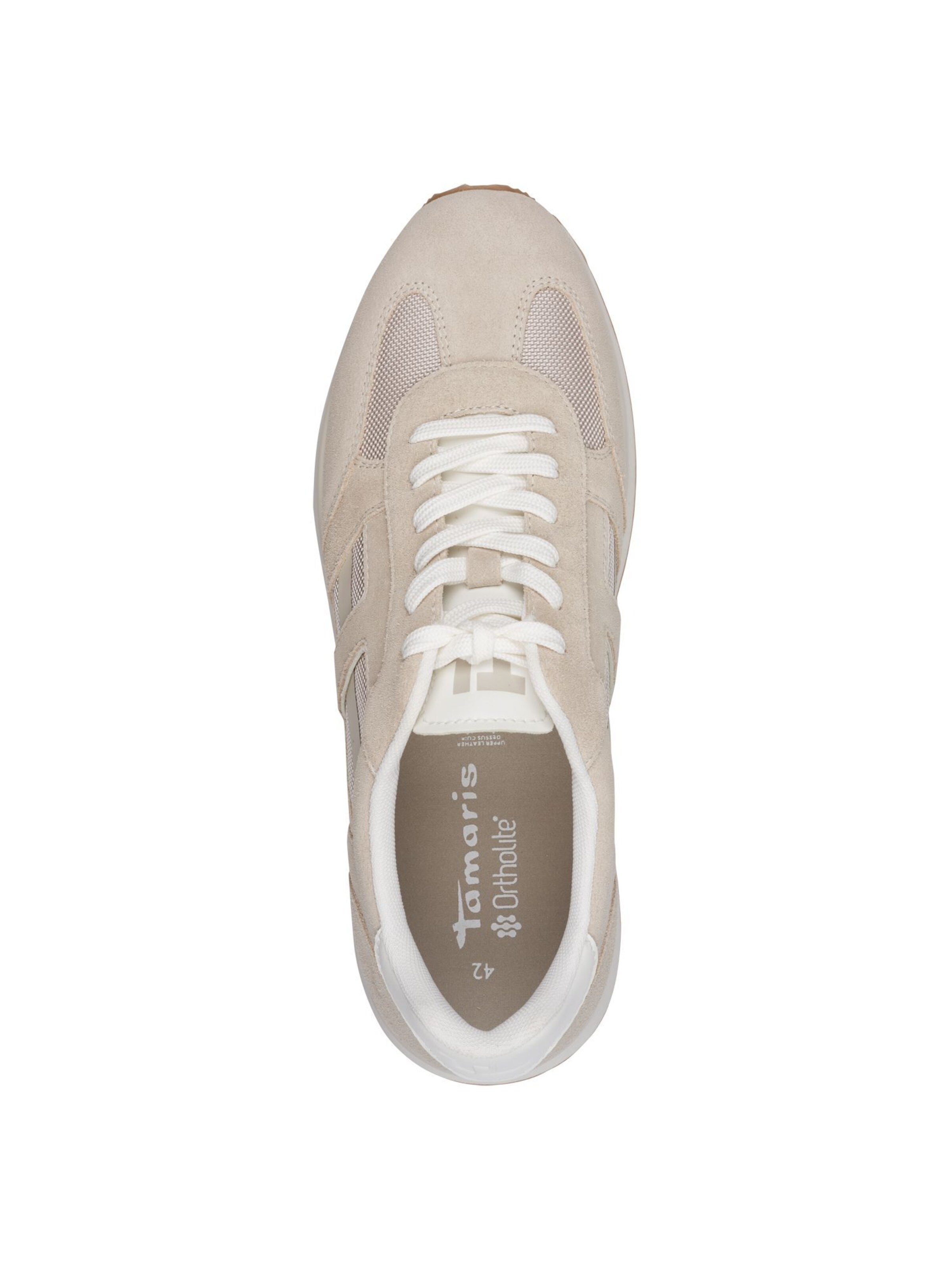 Baskets basses Tamaris en beige