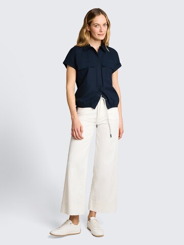 TOM TAILOR Bluse in Blau