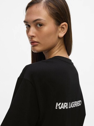 Tricou de la Karl Lagerfeld pe negru