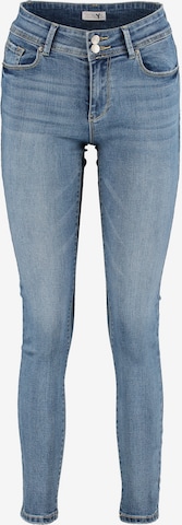 Skinny Jeans de la Hailys pe albastru: față