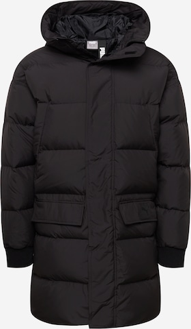 PUMA Zimní bunda – černá: přední strana