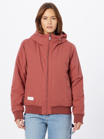 mazine Zimska jakna 'Chelsey II' | rdeča barva: sprednja stran