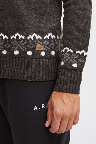 !Solid - Jersey 'Norwig' en gris