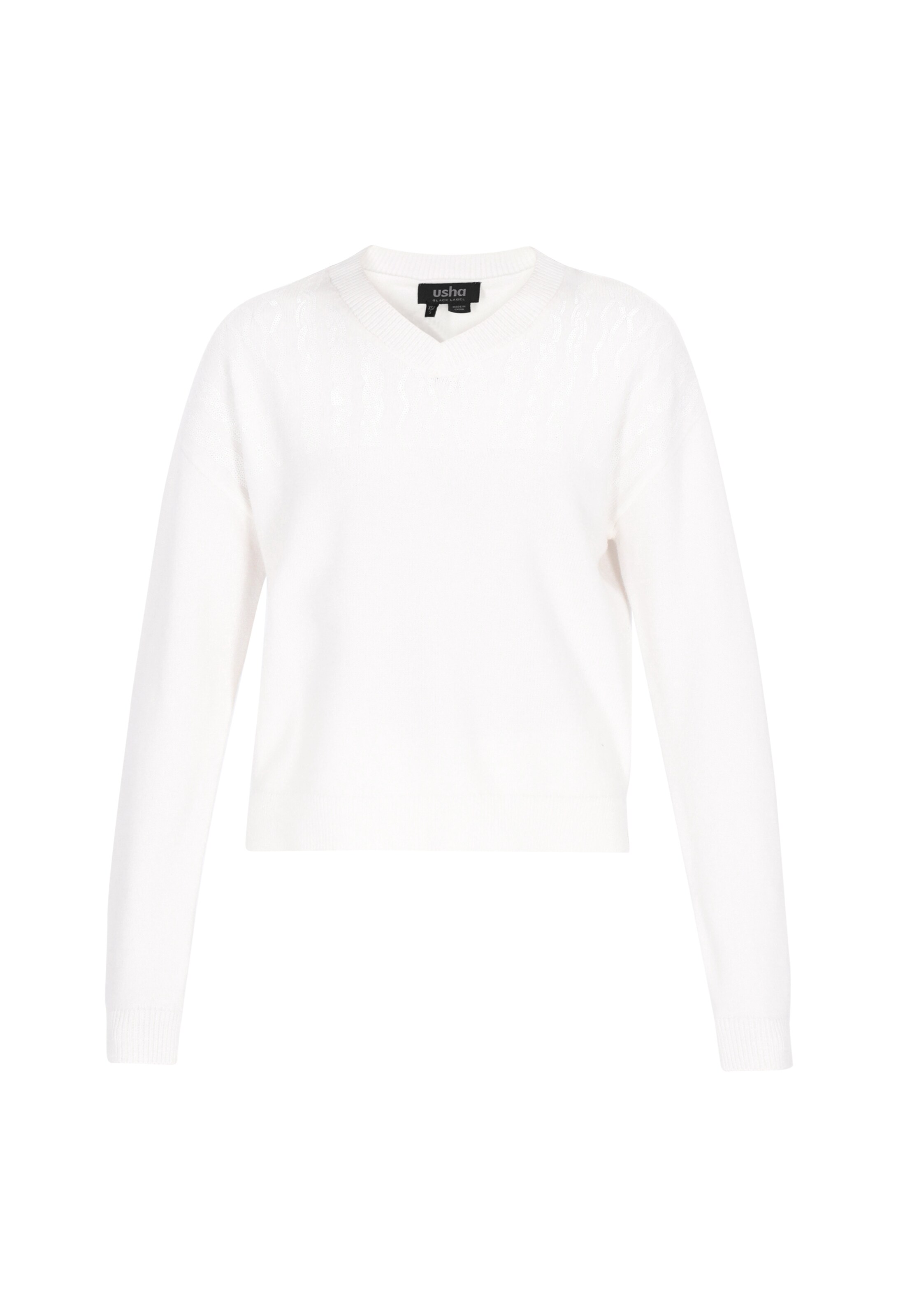 usha BLACK LABEL - Jersey en blanco: frente