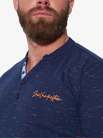 Jan Vanderstorm Shirt 'Gaane' in Blue