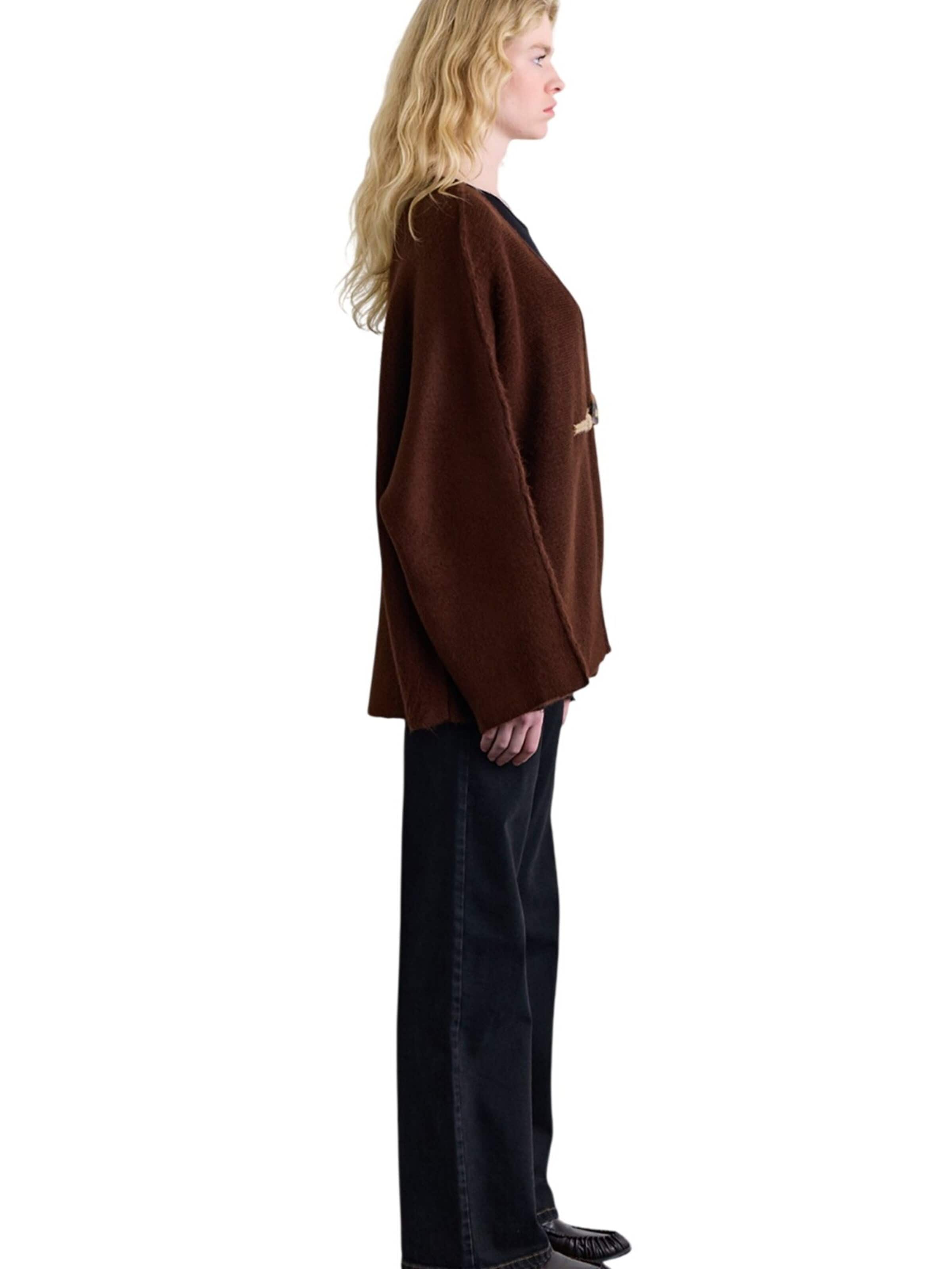 MANUKA Strickjacke‌ in Braun