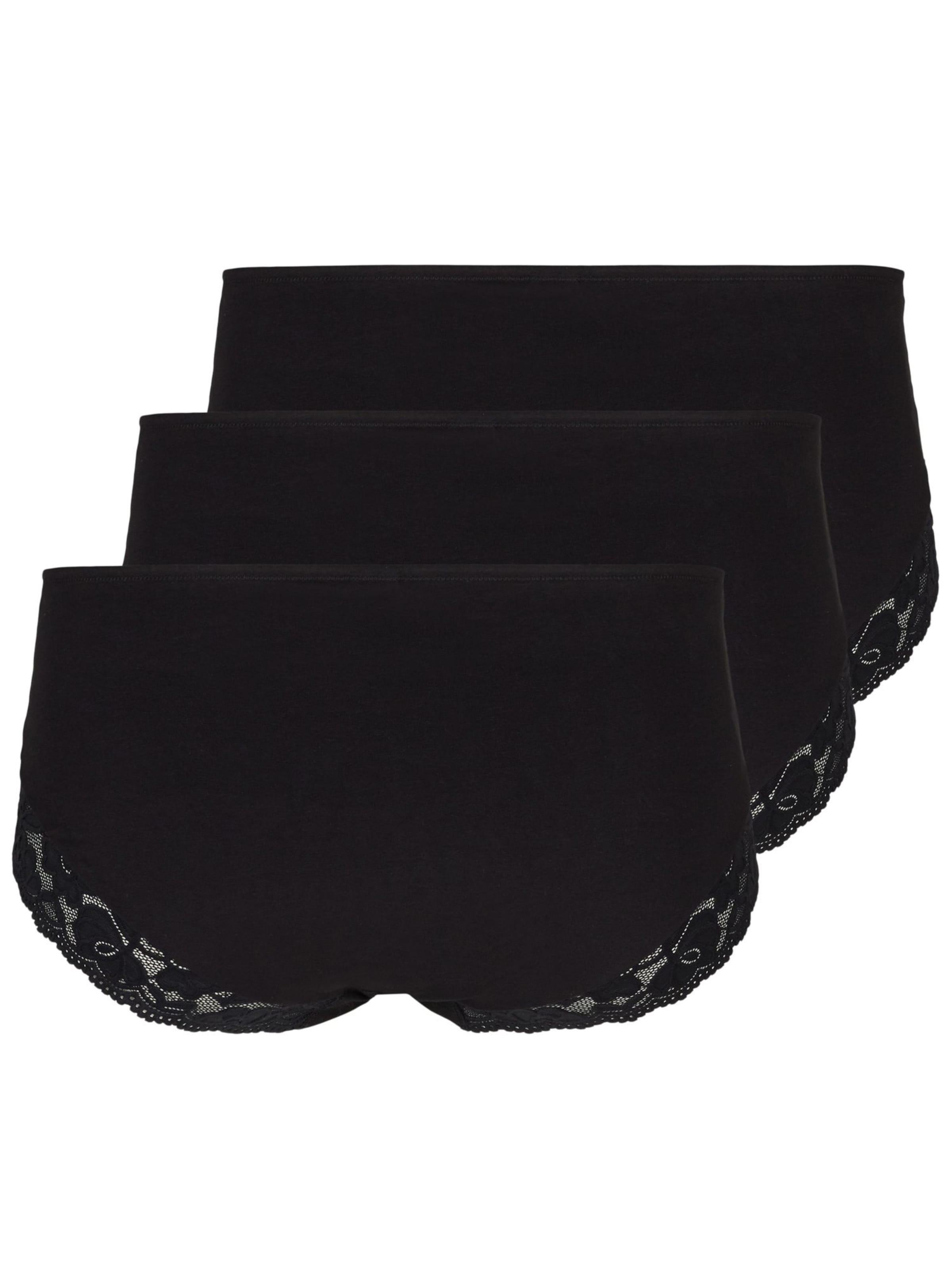 Chiloți 'CLARA' de la Devoted by Zizzi pe negru